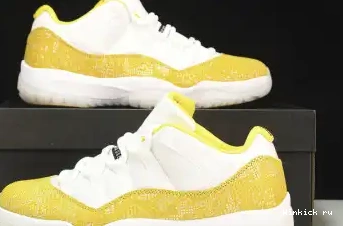 Jordan 11 Snakeskin” “Yellow Low Air 0701